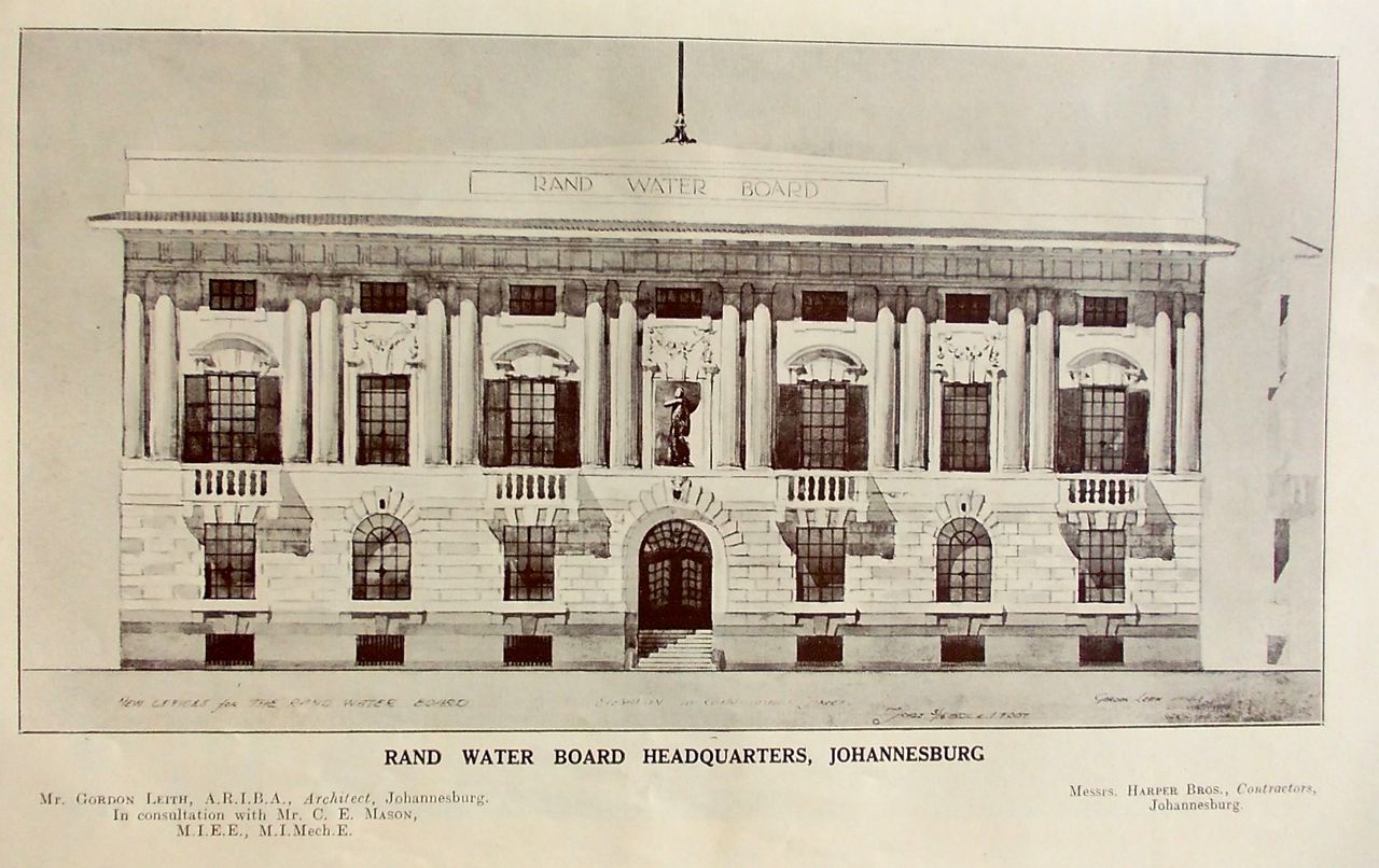 Rand Water Board Building Johannesburg The Heritage Register